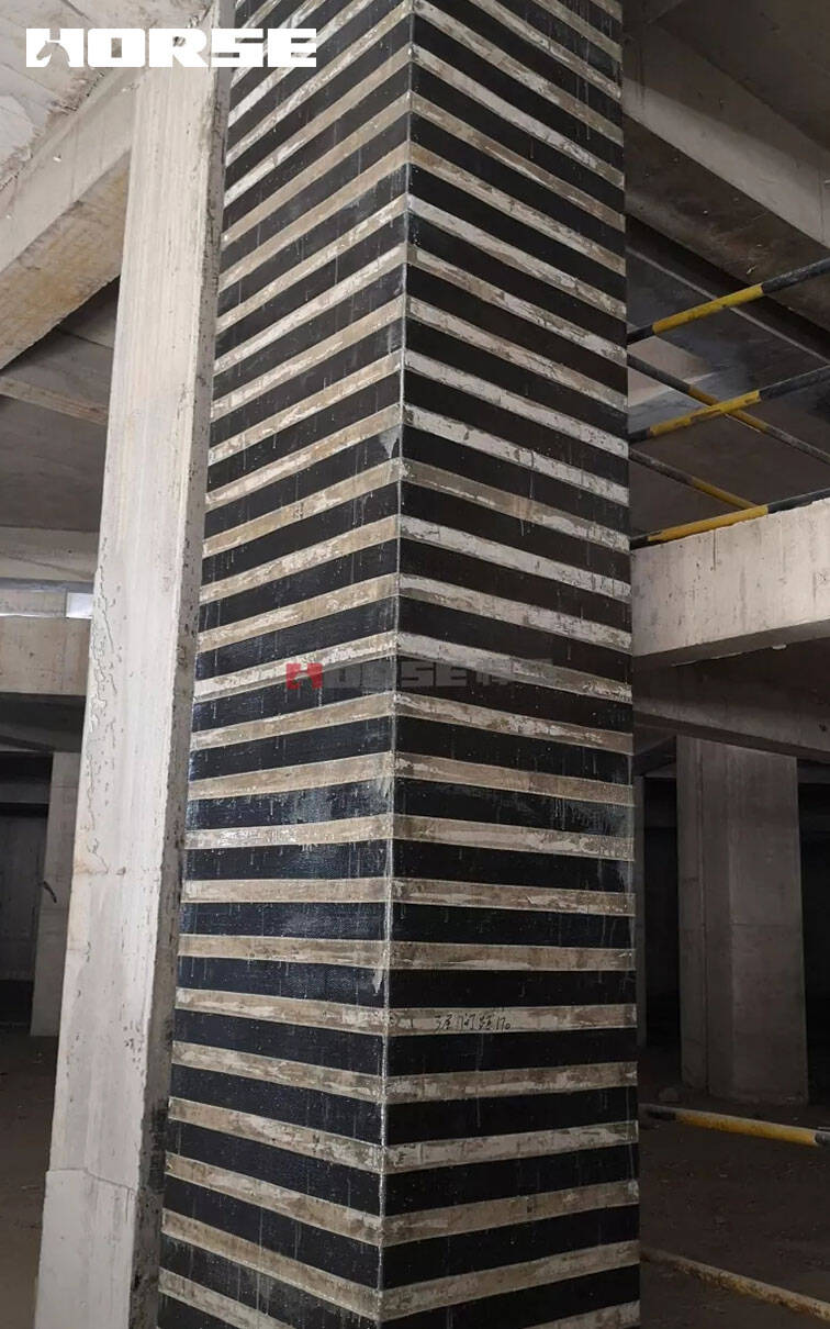 CFRP wrap column