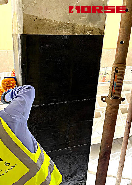 How To Quickly Calculate The Amount Of Carbon Fiber Wrapped Column?