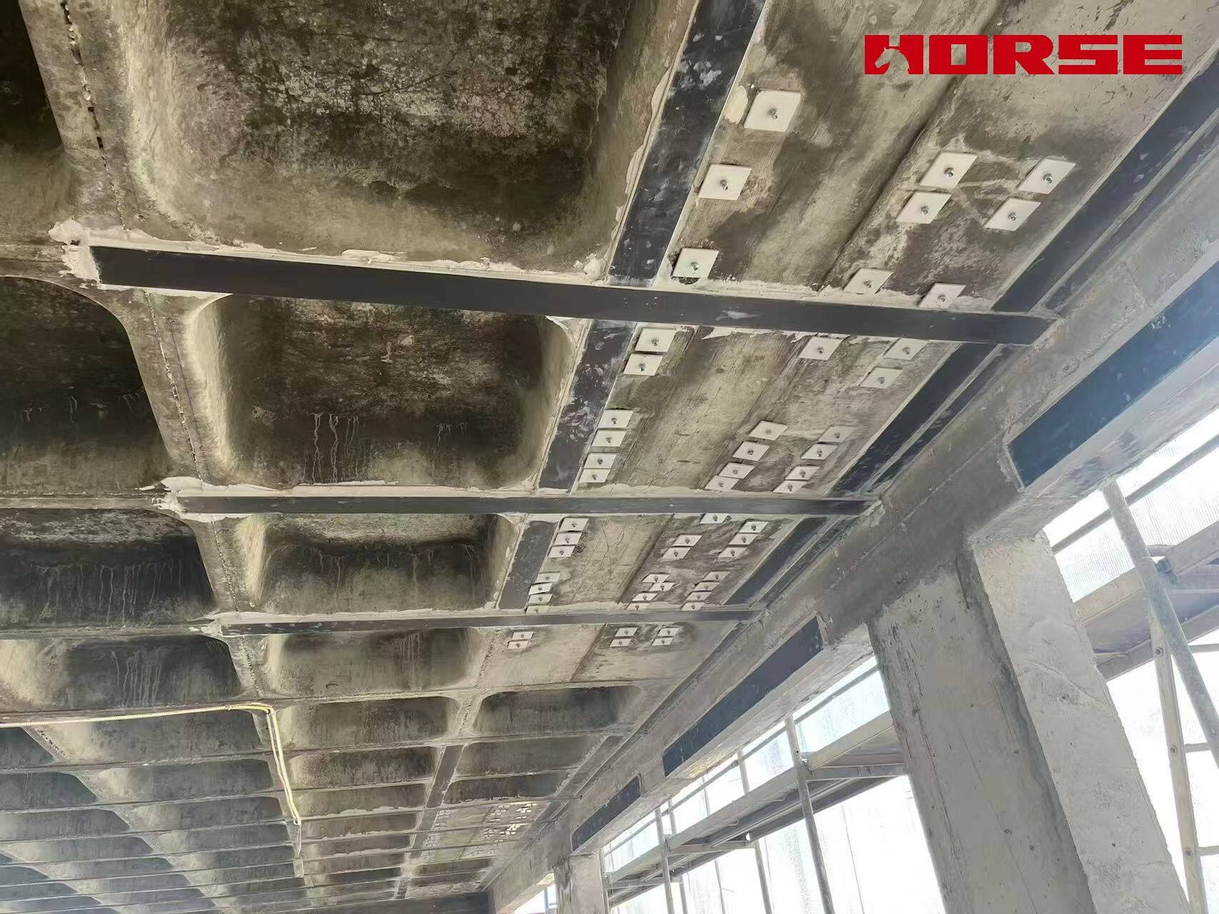 Reinforced Building with 1.4mm Carbon Fiber Plates