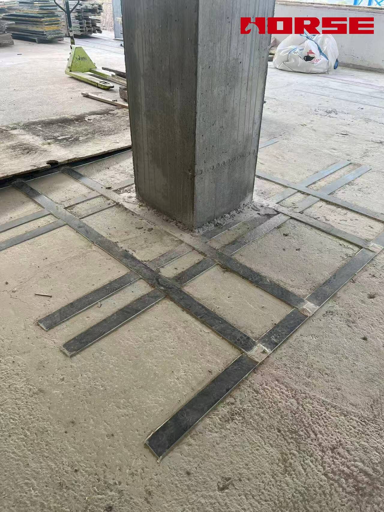 Reinforced Building with 1.4mm Carbon Fiber Plates
