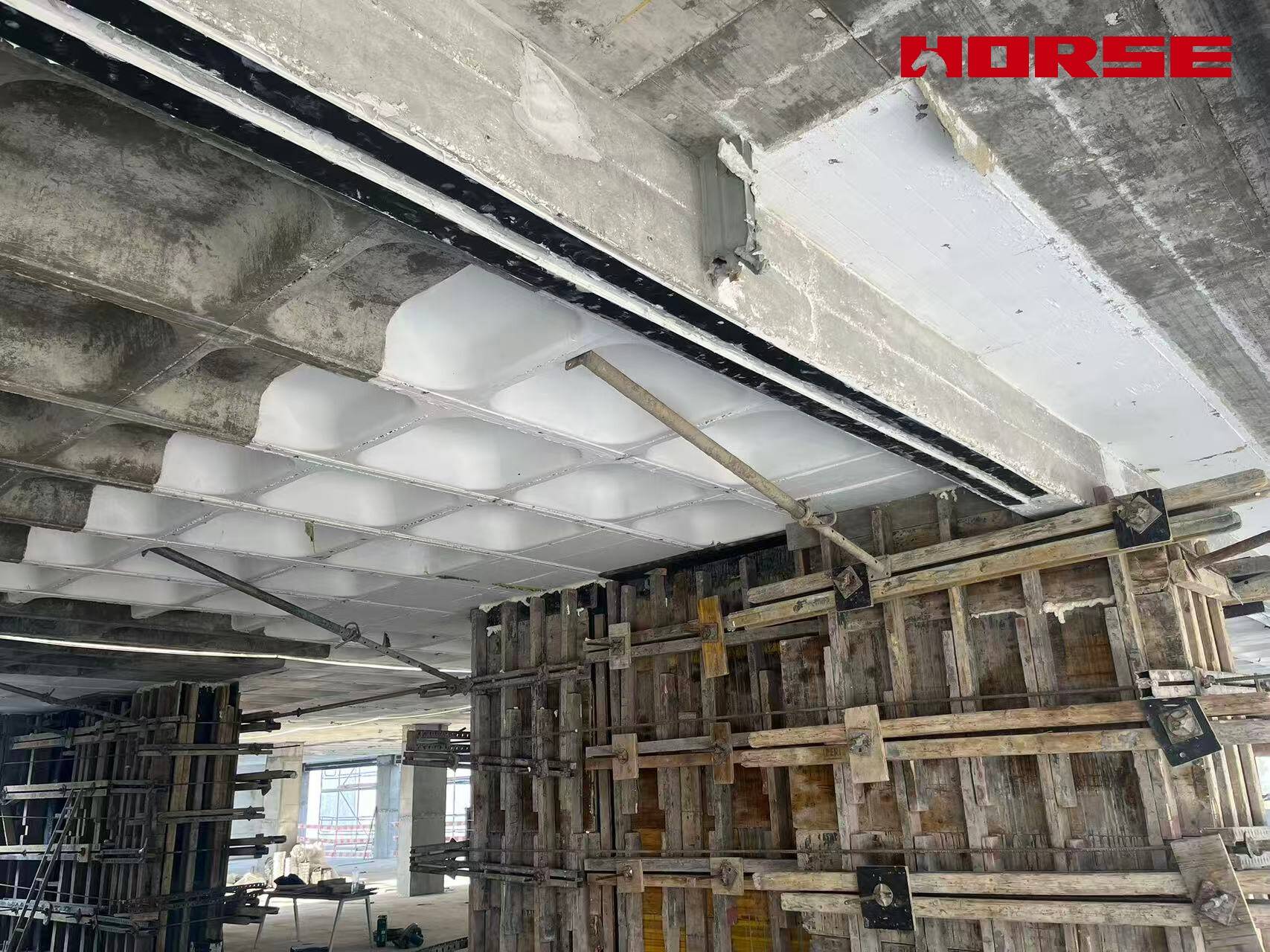 Reinforced Building with 1.4mm Carbon Fiber Plates