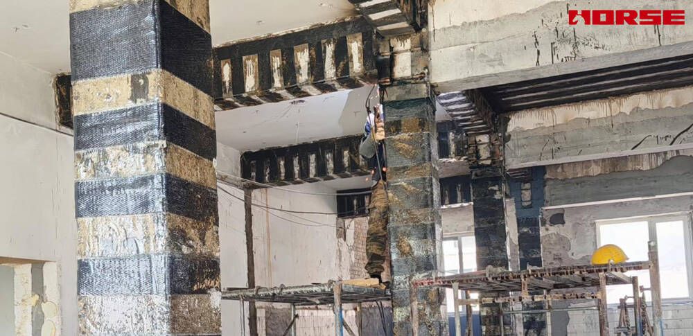 Carbon Fiber for Seismic Upgrade of a Bank Building Carbon Fiber for Seismic Upgrade of a Bank Building