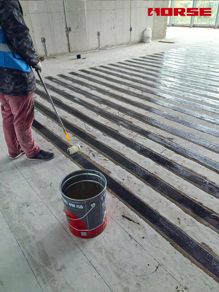 CFRP Fabric Strengthening for R&D Office Floor
