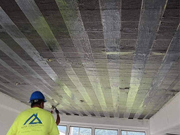 Carbon fiber Strengthen Villa Slabs in Pago Pago